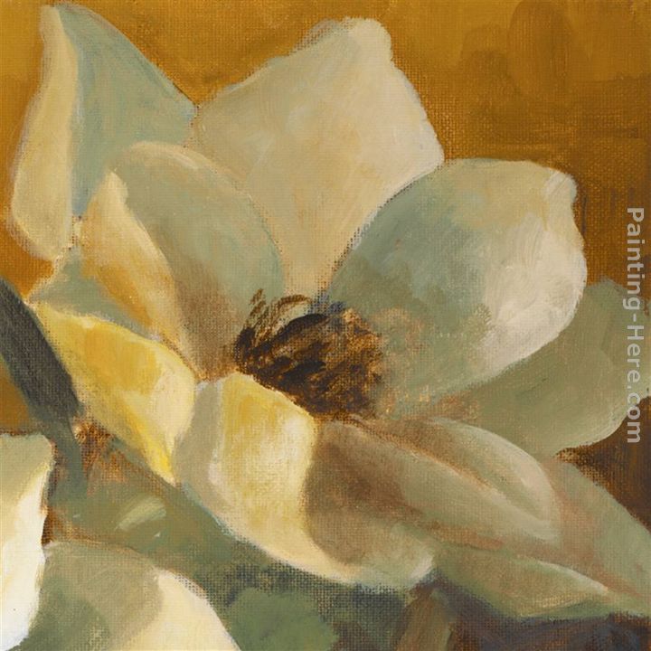 Magnolias Aglow at Sunset II (detail) painting - Lanie Loreth Magnolias Aglow at Sunset II (detail) art painting